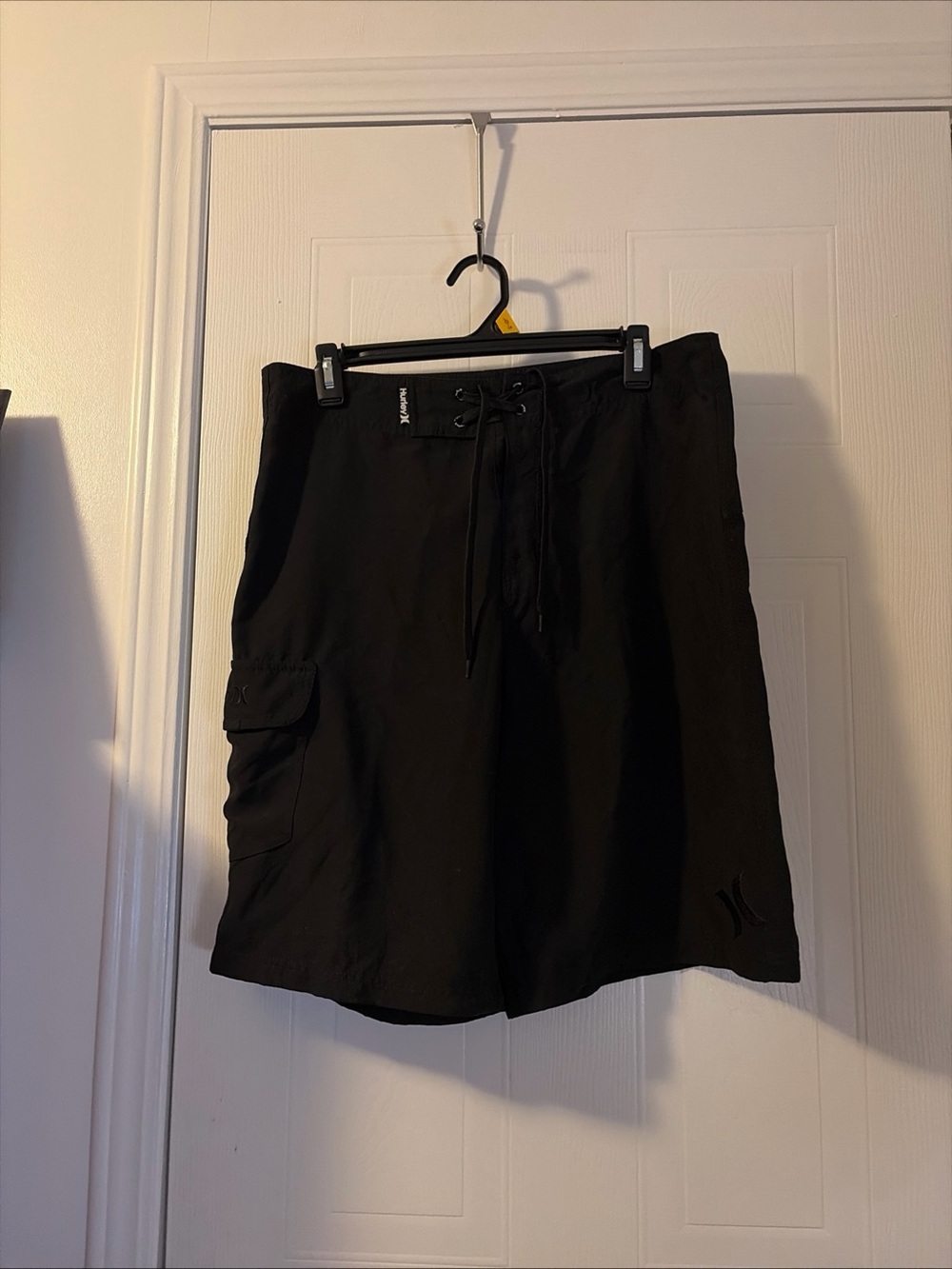Mens Hurley Board Shorts Size 32 Black